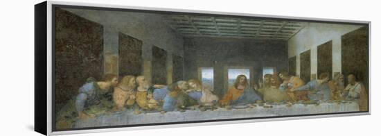 The Last Supper, 1498, Mural-Leonardo da Vinci-Framed Premier Image Canvas