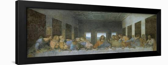 The Last Supper, 1498, Mural-Leonardo da Vinci-Framed Giclee Print