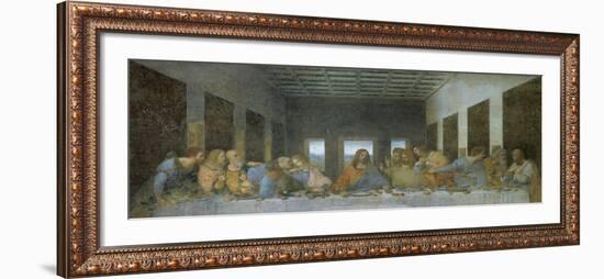 The Last Supper, 1498, Mural-Leonardo da Vinci-Framed Giclee Print