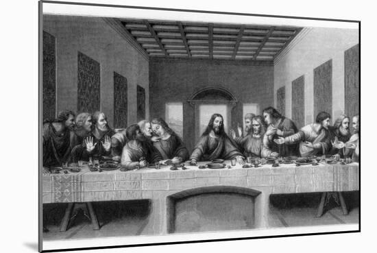 The Last Supper, 1498-E Foutana-Mounted Giclee Print