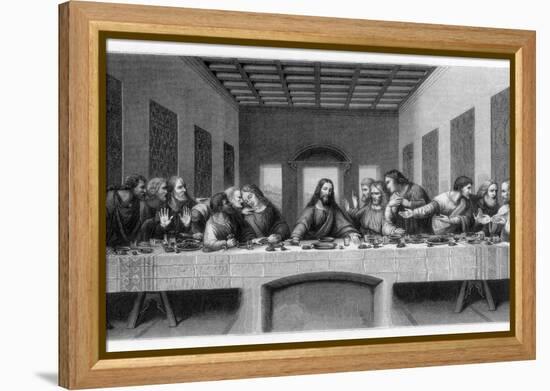 The Last Supper, 1498-E Foutana-Framed Premier Image Canvas