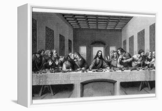 The Last Supper, 1498-E Foutana-Framed Premier Image Canvas