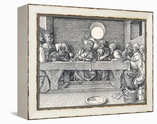 The Last Supper, 1523-Albrecht Dürer-Framed Premier Image Canvas