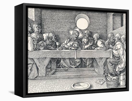 The Last Supper, 1523-Albrecht Dürer-Framed Premier Image Canvas