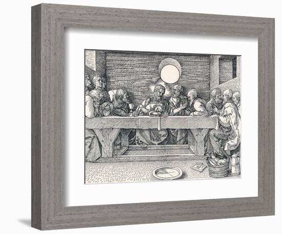 The Last Supper, 1523-Albrecht Dürer-Framed Giclee Print