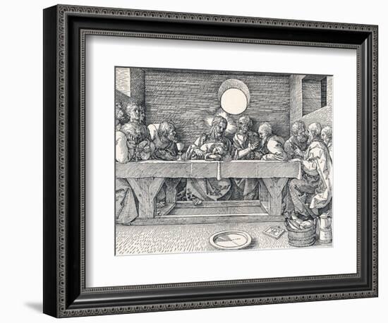 The Last Supper, 1523-Albrecht Dürer-Framed Giclee Print