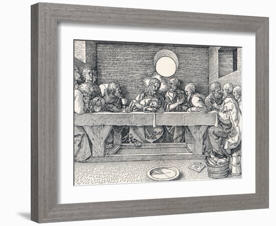 The Last Supper, 1523-Albrecht Dürer-Framed Giclee Print