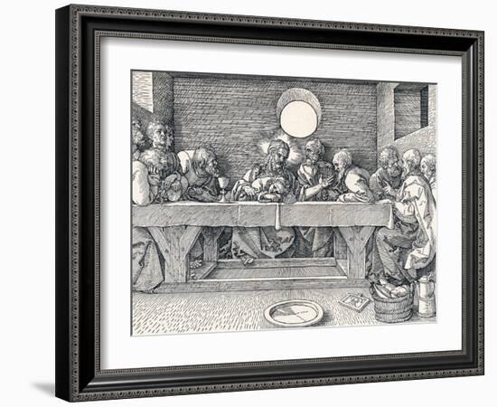 The Last Supper, 1523-Albrecht Dürer-Framed Giclee Print