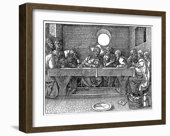 The Last Supper, 1523-Albrecht Durer-Framed Giclee Print