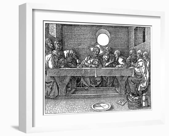 The Last Supper, 1523-Albrecht Durer-Framed Giclee Print