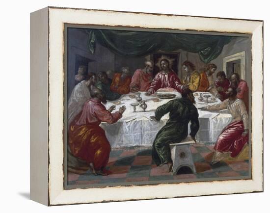 The Last Supper, 1564-El Greco-Framed Premier Image Canvas