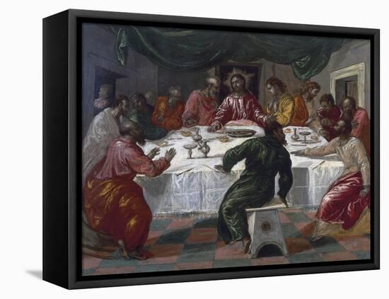 The Last Supper, 1564-El Greco-Framed Premier Image Canvas