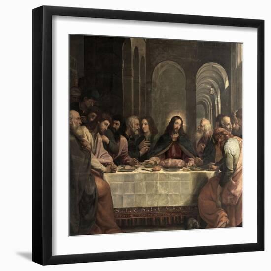 The Last Supper, 1605-Bartolome Carducho-Framed Giclee Print