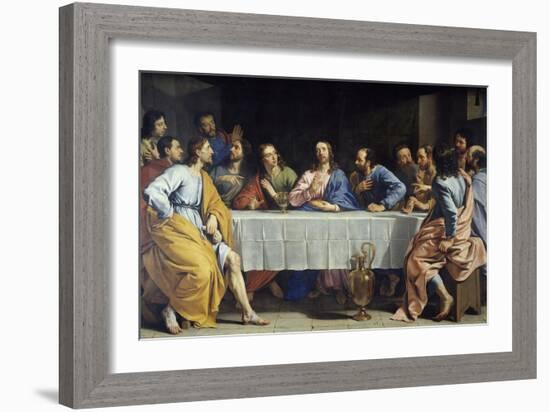 The Last Supper, 1648-Philippe De Champaigne-Framed Art Print