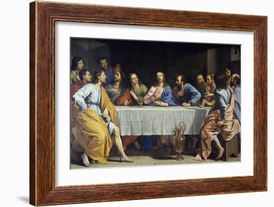 The Last Supper, 1648-Philippe De Champaigne-Framed Art Print