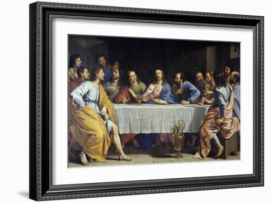 The Last Supper, 1648-Philippe De Champaigne-Framed Art Print