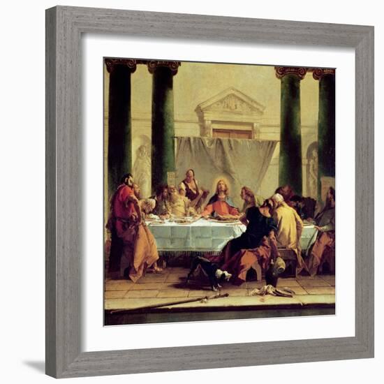 The Last Supper, 1745-50-Giovanni Battista Tiepolo-Framed Giclee Print