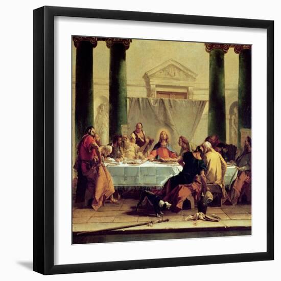 The Last Supper, 1745-50-Giovanni Battista Tiepolo-Framed Giclee Print