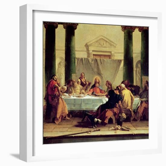 The Last Supper, 1745-50-Giovanni Battista Tiepolo-Framed Giclee Print