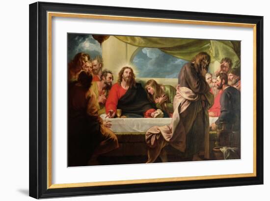 The Last Supper, 1786-Benjamin West-Framed Giclee Print