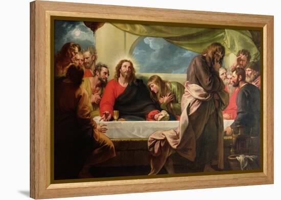 The Last Supper, 1786-Benjamin West-Framed Premier Image Canvas