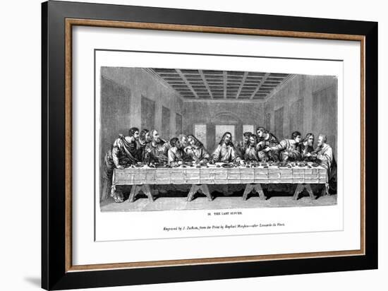 The Last Supper, 1843-J Jackson-Framed Giclee Print