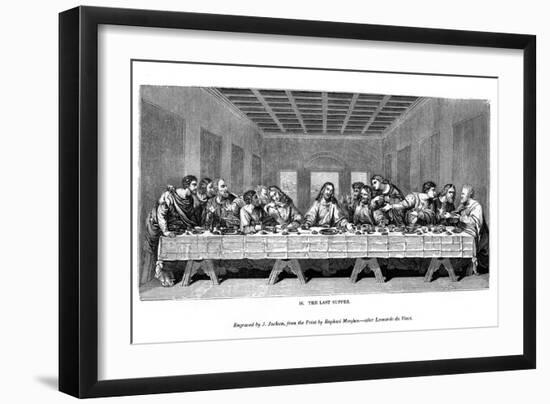 The Last Supper, 1843-J Jackson-Framed Giclee Print