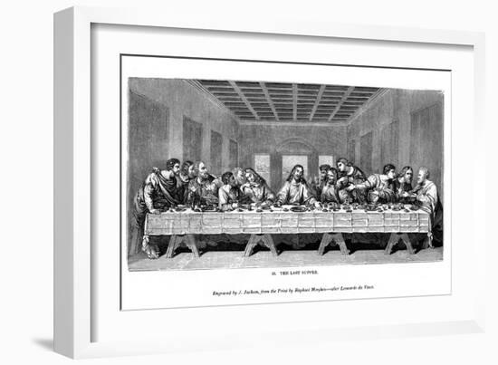 The Last Supper, 1843-J Jackson-Framed Giclee Print