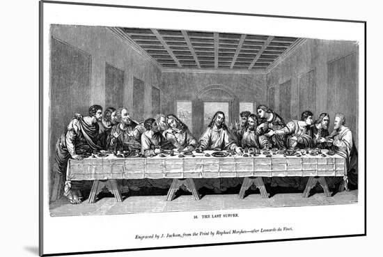 The Last Supper, 1843-J Jackson-Mounted Giclee Print