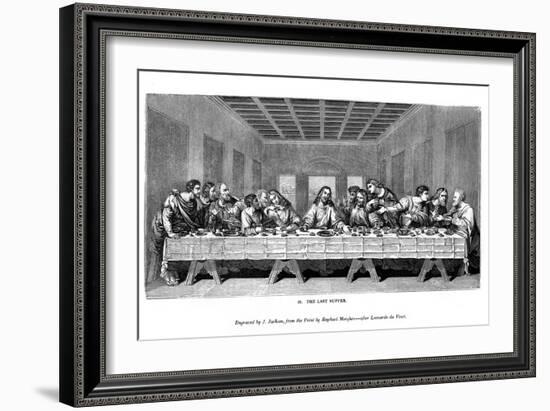 The Last Supper, 1843-J Jackson-Framed Giclee Print