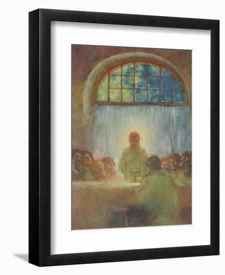 The Last Supper, 1897-Gaston De La Touche-Framed Giclee Print