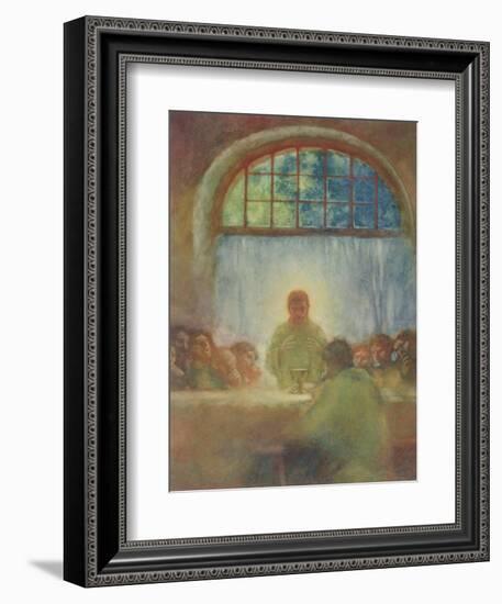 The Last Supper, 1897-Gaston De La Touche-Framed Giclee Print