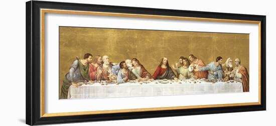 The Last Supper (after Leonardo da Vinci)-Eccentric Accents-Framed Giclee Print