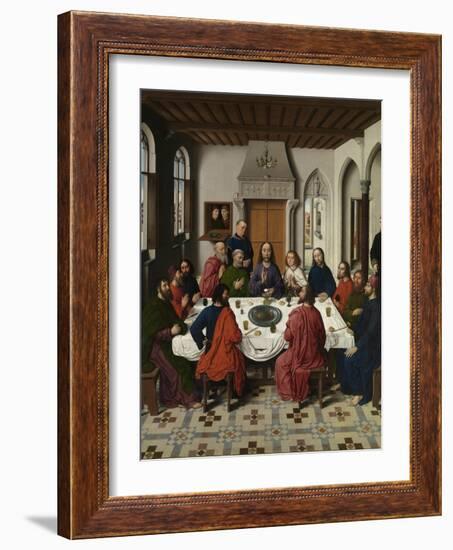 The Last Supper Altarpiece (Central Pane), 1464-1468-Dirk Bouts-Framed Giclee Print