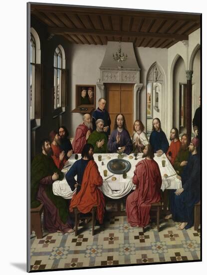 The Last Supper Altarpiece (Central Pane), 1464-1468-Dirk Bouts-Mounted Giclee Print