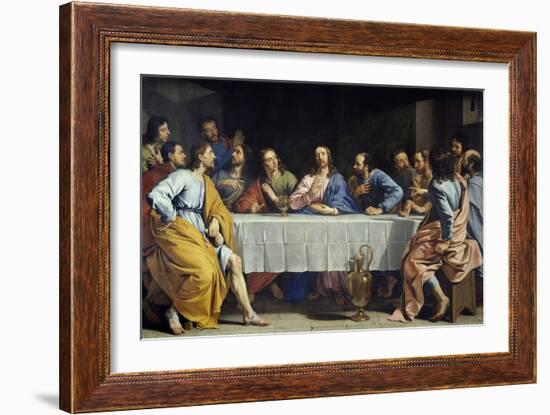 The Last Supper by Philippe De Champaigne-null-Framed Giclee Print