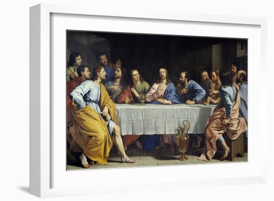 The Last Supper by Philippe De Champaigne-null-Framed Giclee Print