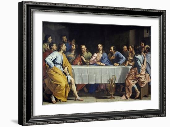 The Last Supper by Philippe De Champaigne-null-Framed Giclee Print