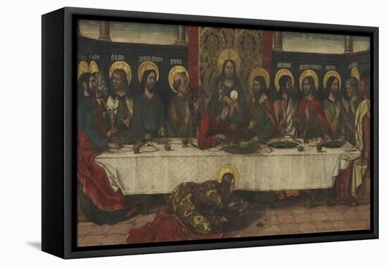 The Last Supper, c.1495-1500-Pedro Berruguete-Framed Premier Image Canvas