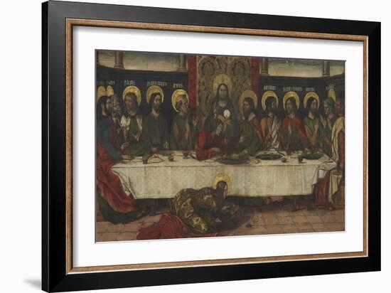 The Last Supper, c.1495-1500-Pedro Berruguete-Framed Giclee Print