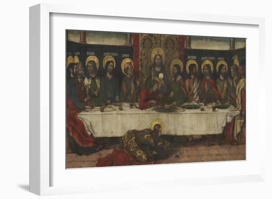 The Last Supper, c.1495-1500-Pedro Berruguete-Framed Giclee Print