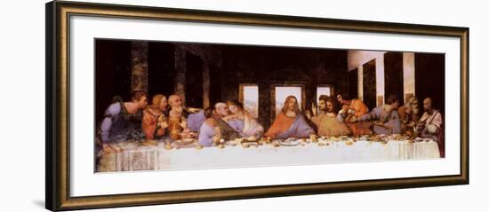 The Last Supper, c.1498-Leonardo da Vinci-Framed Art Print