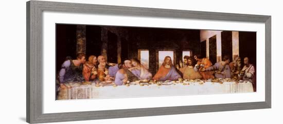 The Last Supper, c.1498-Leonardo da Vinci-Framed Art Print