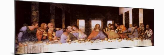 The Last Supper, c.1498-Leonardo da Vinci-Mounted Art Print