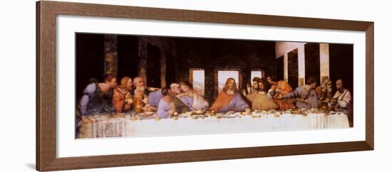 The Last Supper, c.1498-Leonardo da Vinci-Framed Art Print