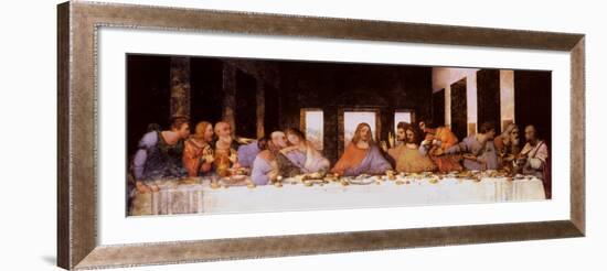 The Last Supper, c.1498-Leonardo da Vinci-Framed Art Print