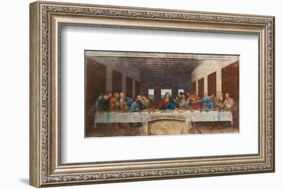 The Last Supper, c.1498-Leonardo da Vinci-Framed Premium Giclee Print