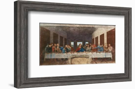 The Last Supper, c.1498-Leonardo da Vinci-Framed Premium Giclee Print