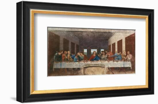 The Last Supper, c.1498-Leonardo da Vinci-Framed Premium Giclee Print