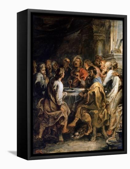 The Last Supper, C1630-1631-Peter Paul Rubens-Framed Premier Image Canvas
